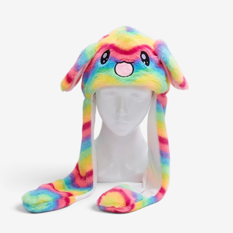 EarBounce Interactive Plush Hat with Moving Ears
