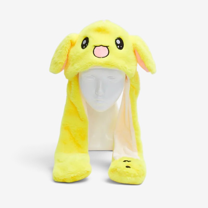 EarBounce Interactive Plush Hat with Moving Ears