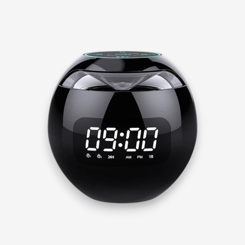 SoundBeam – Bluetooth Speaker met LED Digitale Wekker Velani