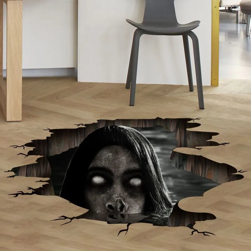 GhostMark - 3D Halloween Wall and Floor Stickers