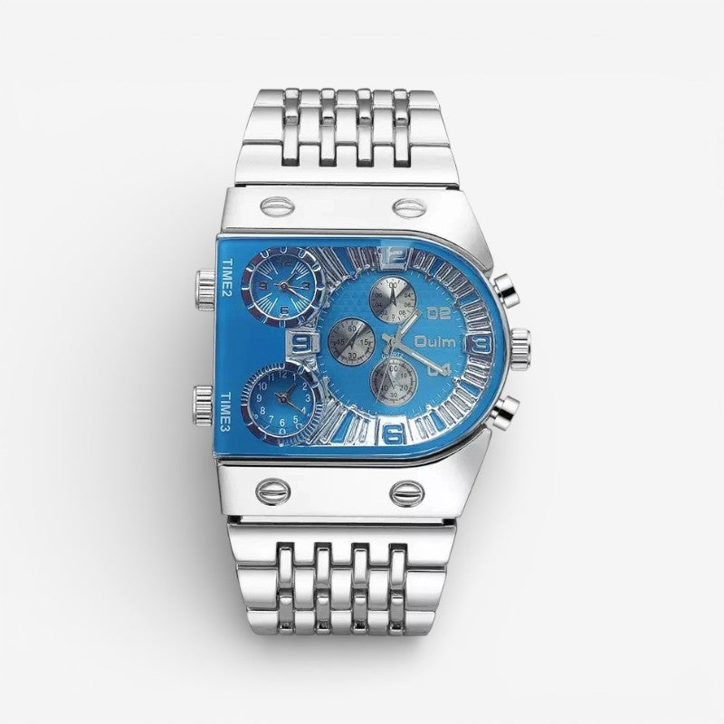 Gideon – Sports Watch with Multi-Time Zone Dial and Adjustable Strap