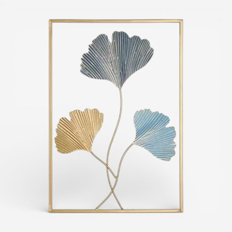 LeafViva – Colorful Leaves Wall Decoration for Living Room