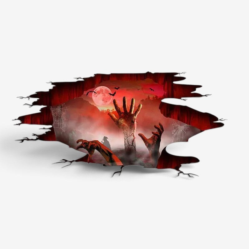 GhostMark - 3D Halloween Wall and Floor Stickers