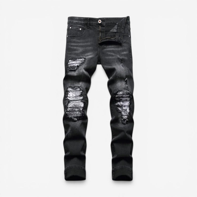 George – Slim Fit Ankle Length Pants with Zip Fly