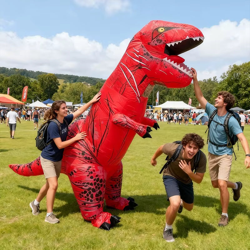 Inflatable T-Rex Costume for Fun Adventures