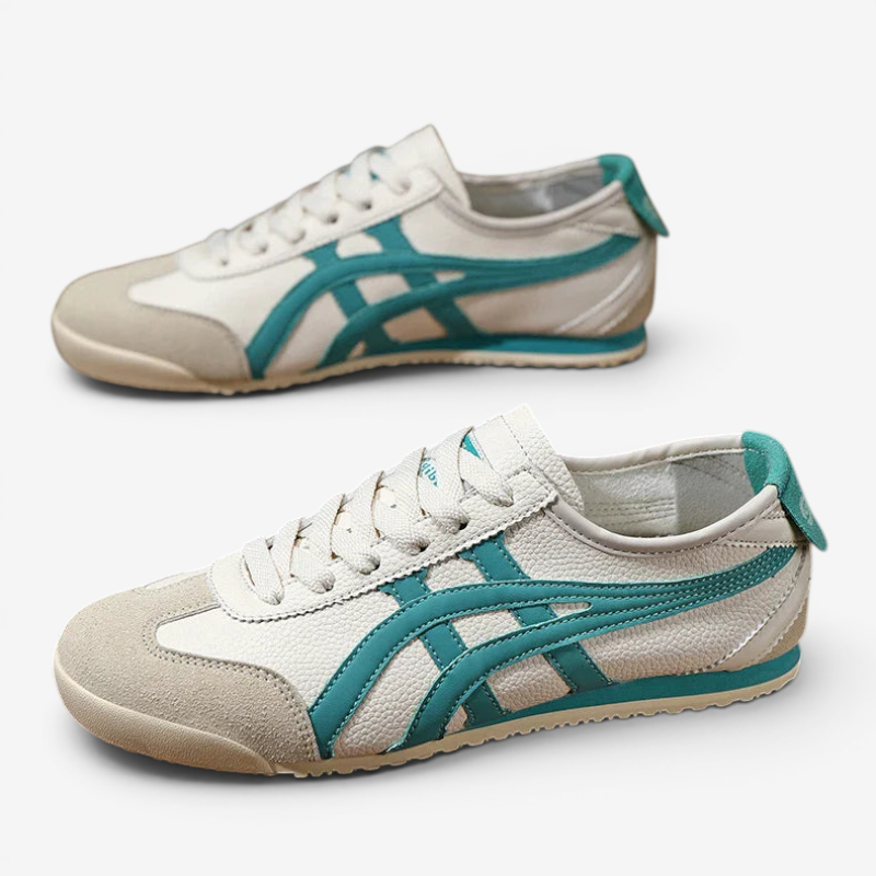 Men's Round Toe Lace-Up Sneakers