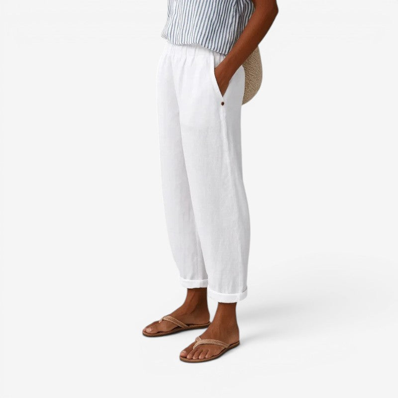 Stylish Wide Leg Pocket Trousers for Women