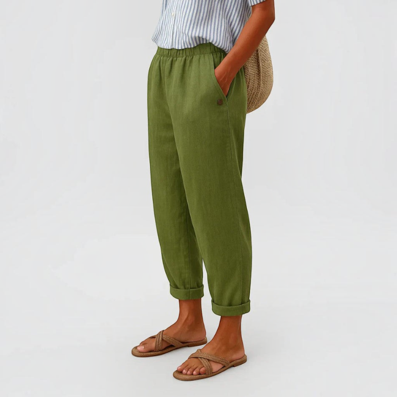 Stylish Wide Leg Pocket Trousers for Women