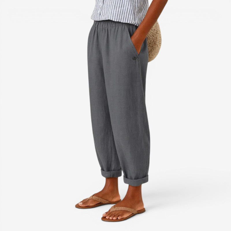 Stylish Wide Leg Pocket Trousers for Women