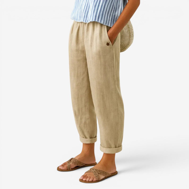 Stylish Wide Leg Pocket Trousers for Women