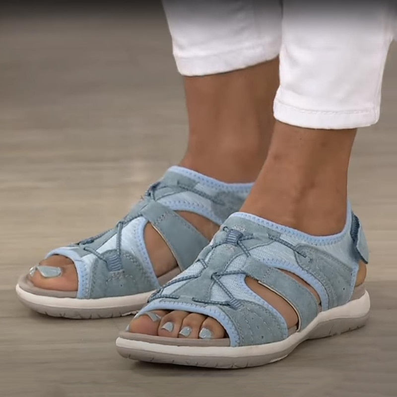Women's Chic Open Toe Flat Sandals