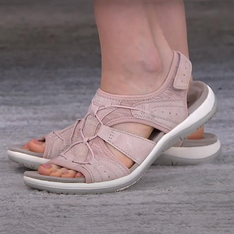 Women's Chic Open Toe Flat Sandals