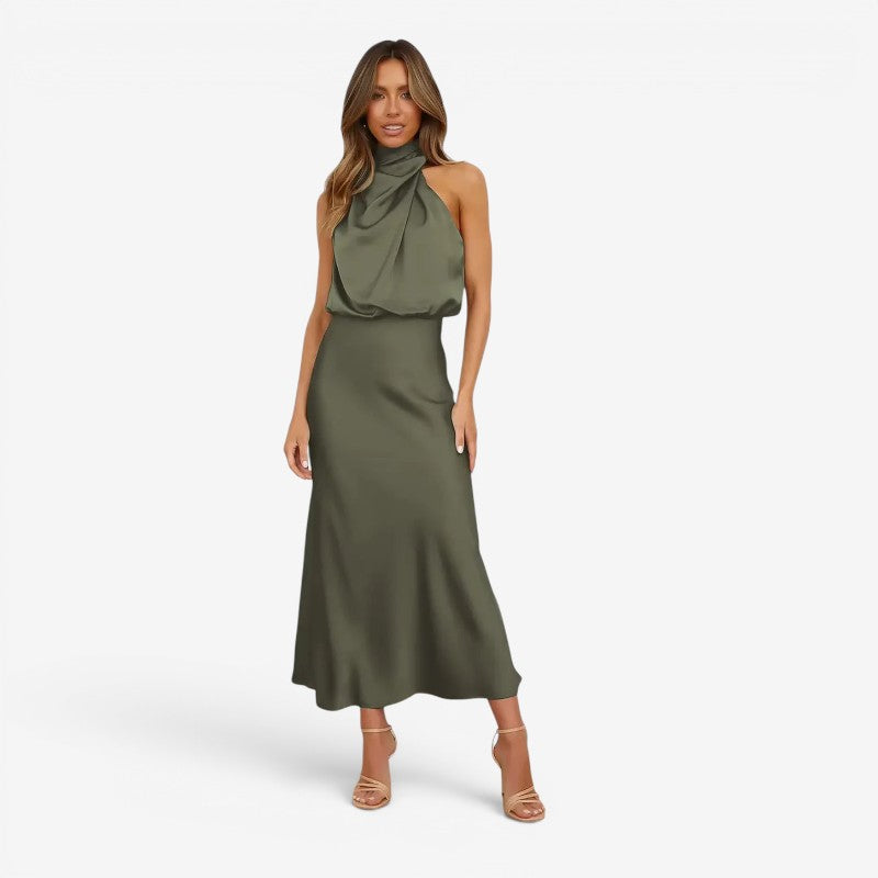 Elegant Off Shoulder Maxi Dress for Women