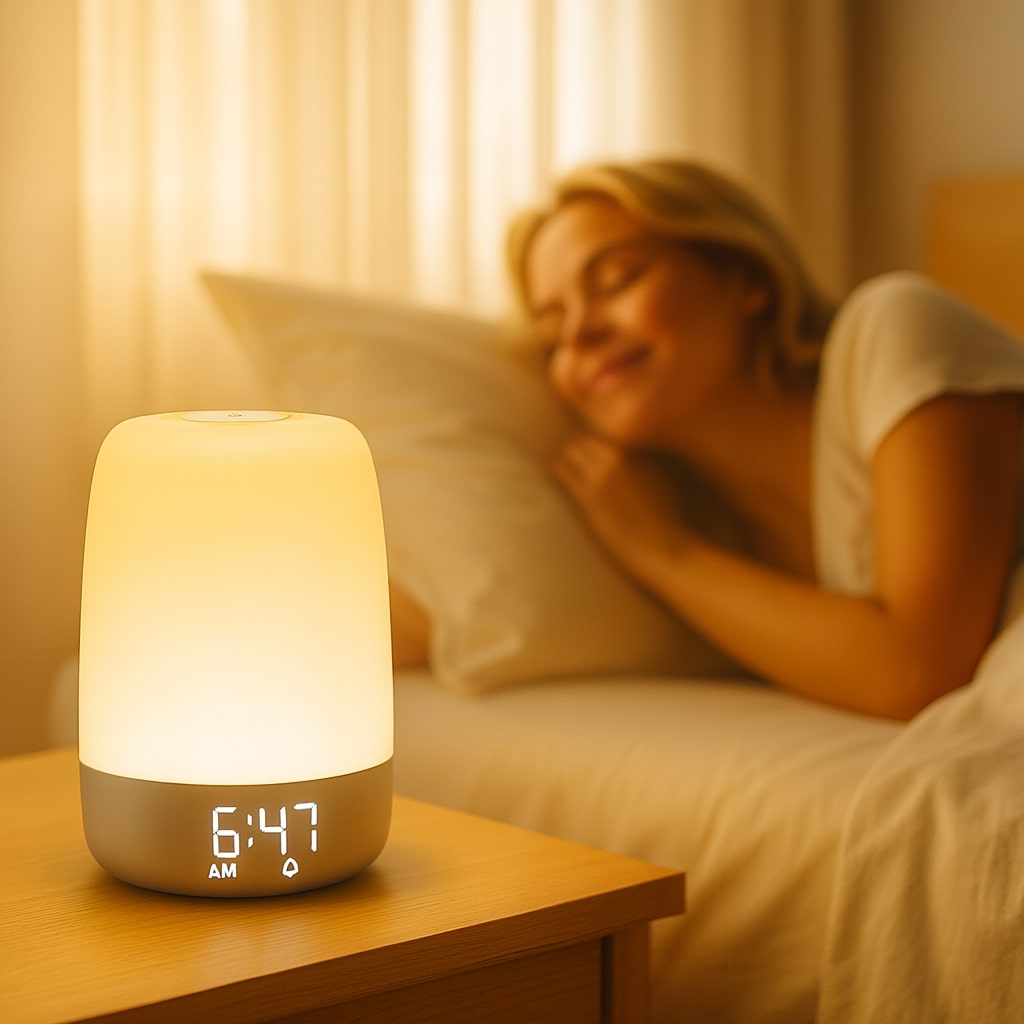 WakeLora - Daylight Alarm Clock With Sunrise Simulation And Night Light