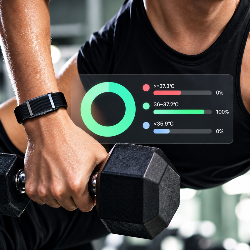 FitPulse - Y25 Screenless Fitness Tracker with Heart Rate and Sleep Monitoring