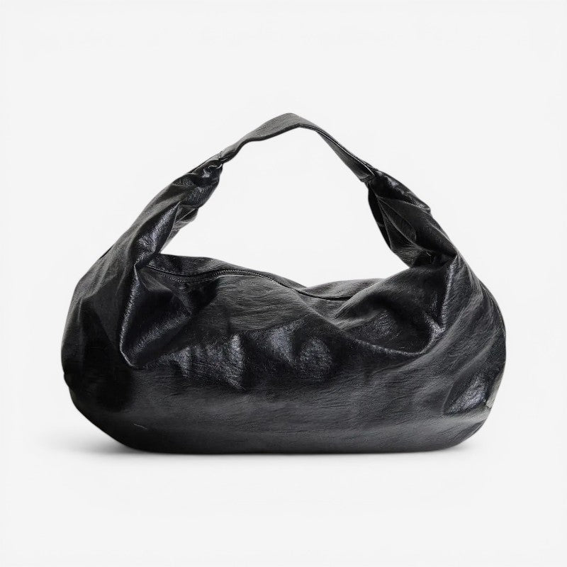 Women Large Shoulder Bag Zip Closure Interior Compartment