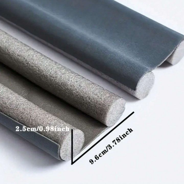 DoorHush - Door Draft Stopper With Foam And Fabric Cover