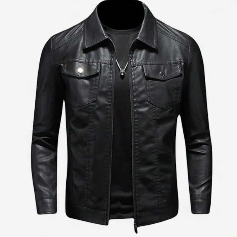 Jacob – Jas met Lange Mouwen en Zakken Ritssluiting Velani