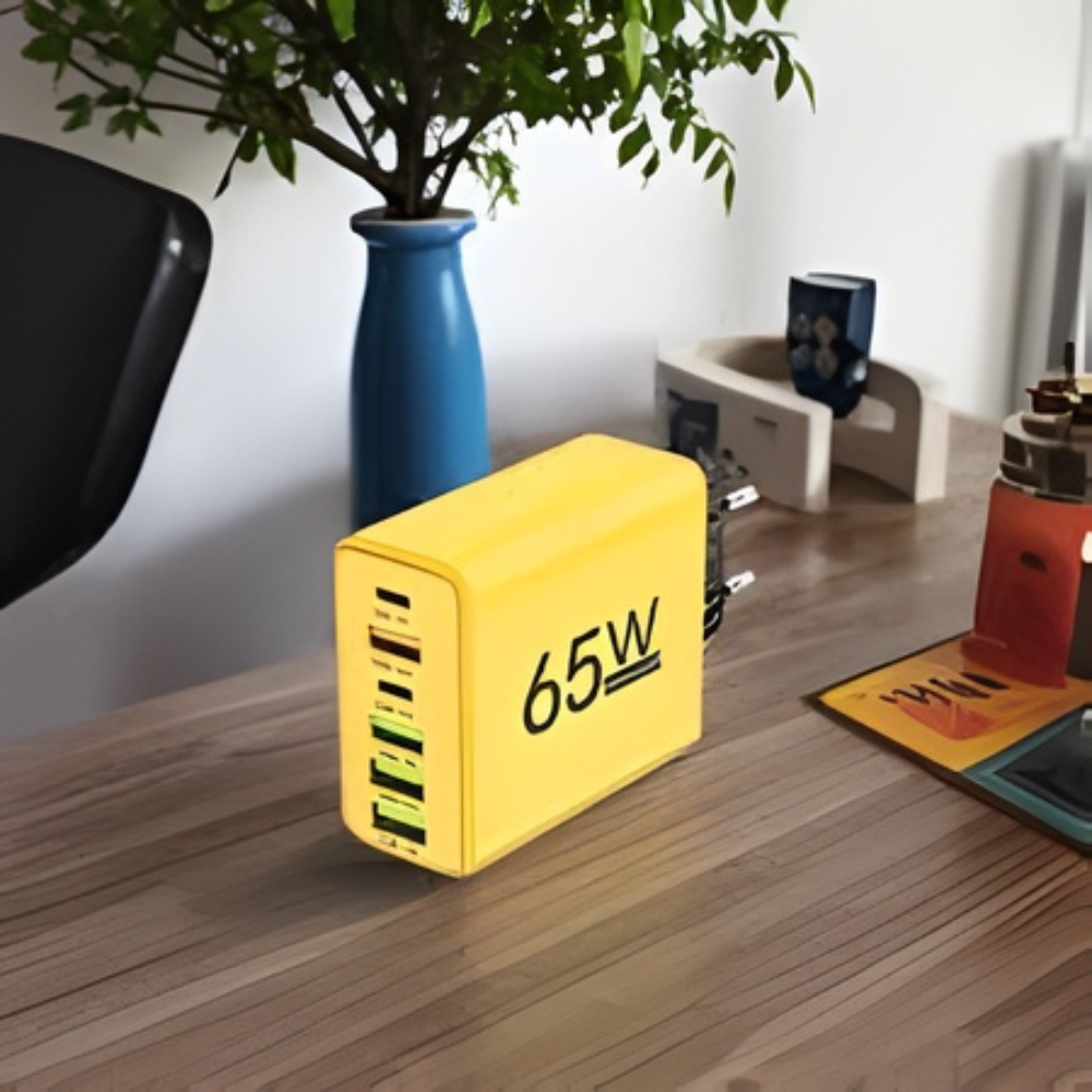 ChargeHub – 6-in-1 snellader met meerdere poorten Velani