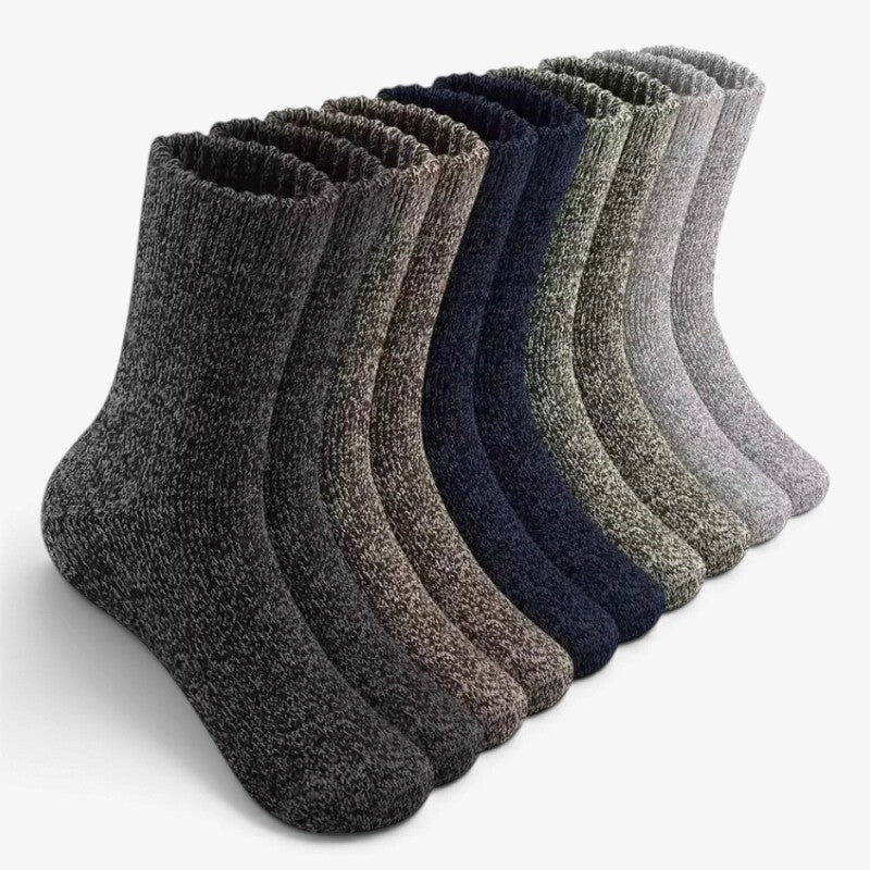 Hikestep - Men's Hiking Socks With Thick Padding