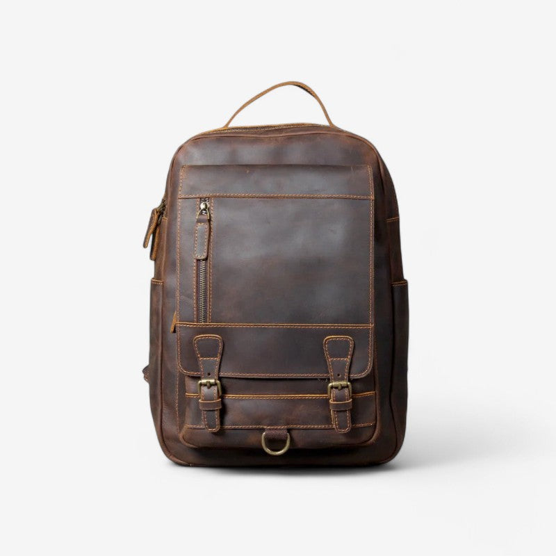 James – Grote Rugzak met Verstelbare Bandjes en Vakken met Rits Velani