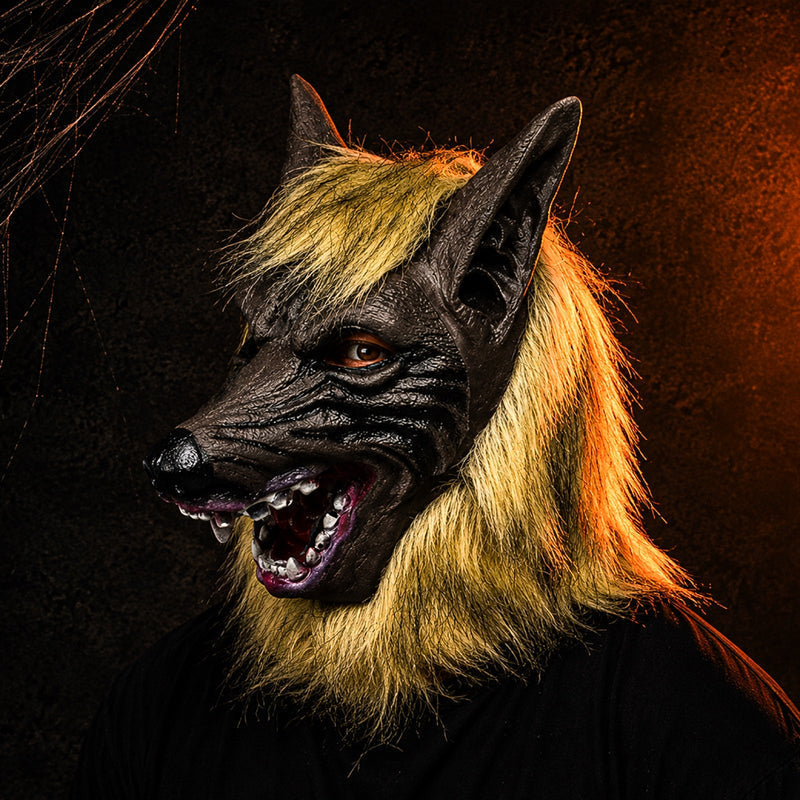 WolfGloom - Realistic Werewolf Mask With Intricate Facial Detailing