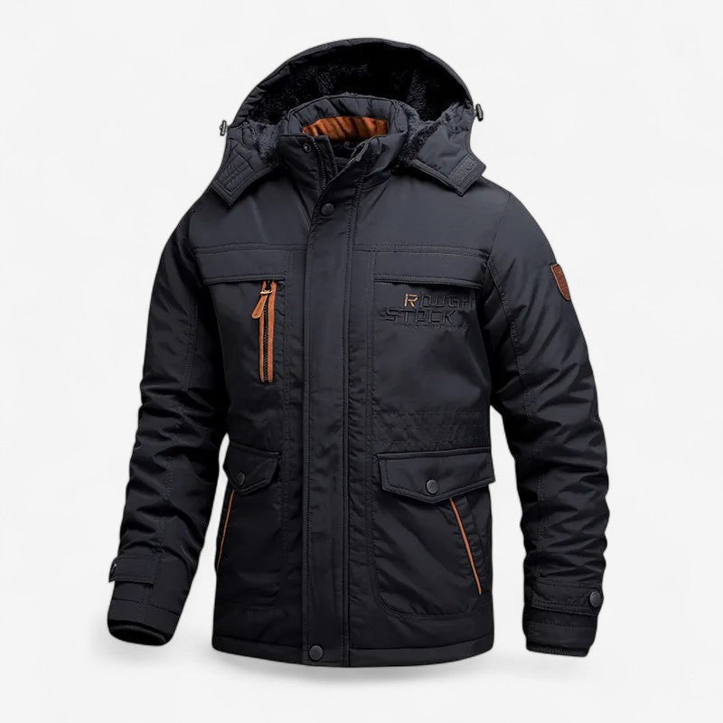 Kevin – Tactische Jas met Afneembare Capuchon en Lange Mouwen Velani