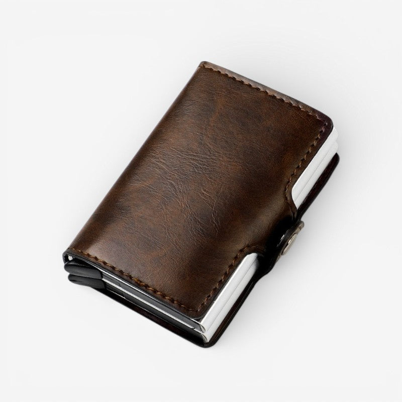 Mia – Decorative wallet with button closure