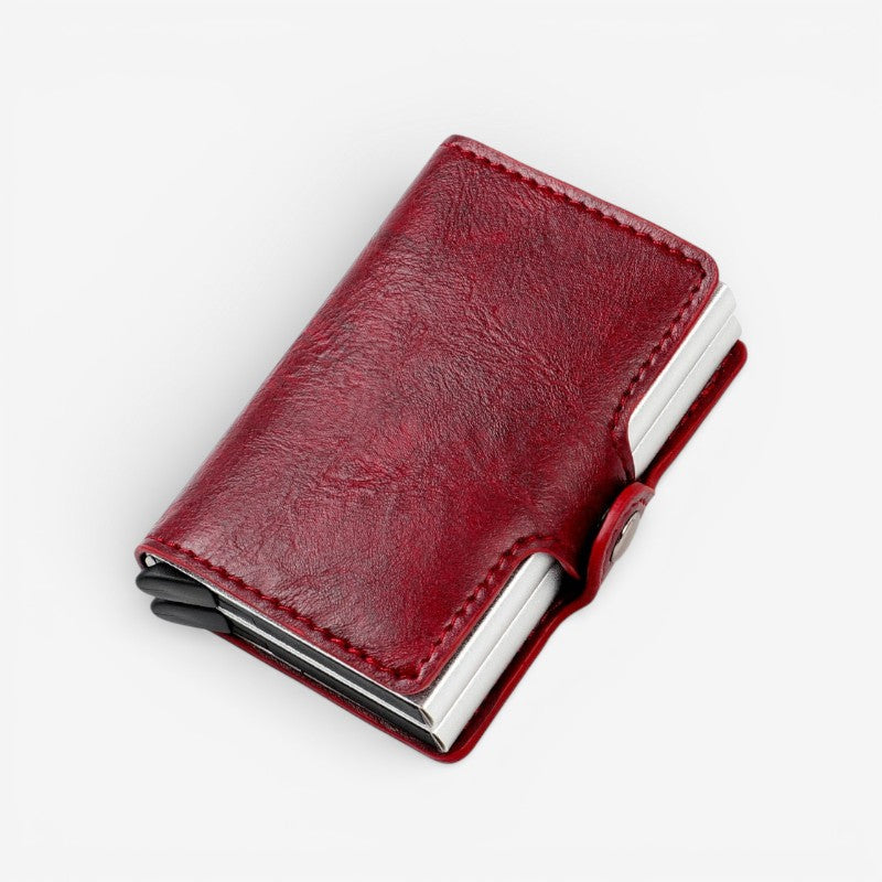 Mia – Decorative wallet with button closure