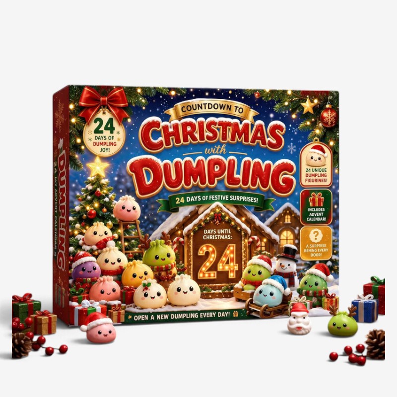 Sensivent - Squishy Sensory Toy Advent Calendar with 24 Surprises
