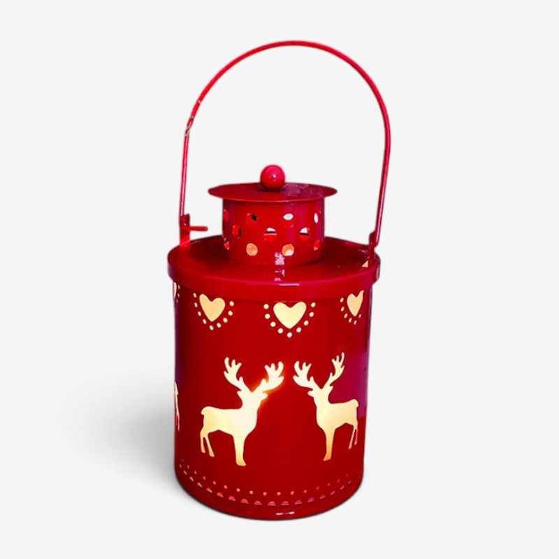 FestiveGlow - LED Lantern With Flickering Light Effect