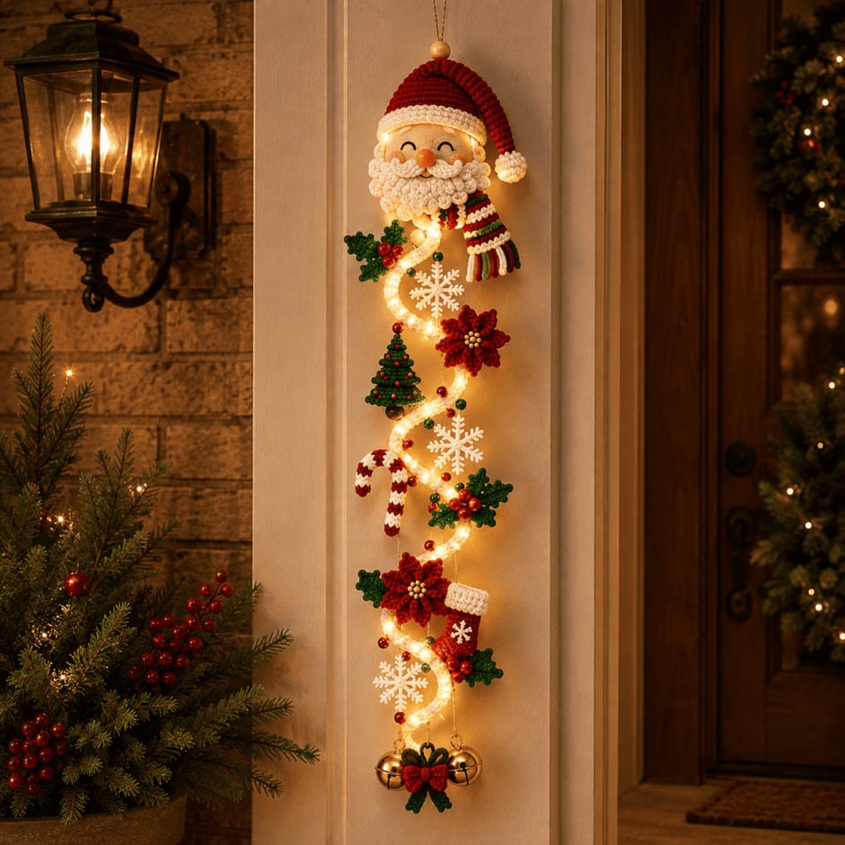 Festipend - Led Christmas Hanging Decoration With Festive Design