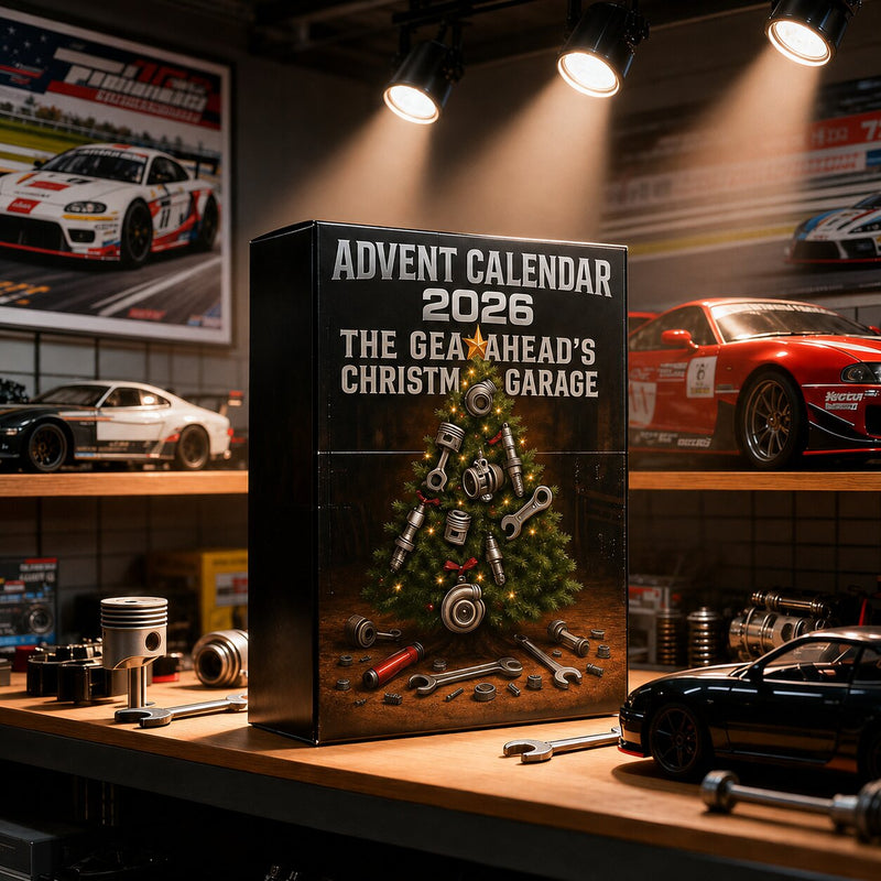 GearVault - Automotive Workshop Advent Calendar with 24 Metal Miniatures