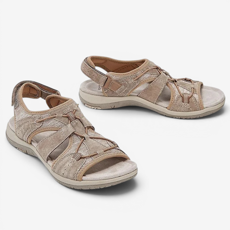 Women's Chic Open Toe Flat Sandals