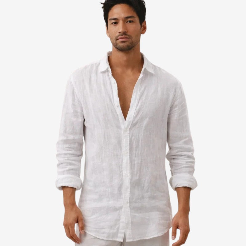 Men's Long Sleeve Button-Down Shirt