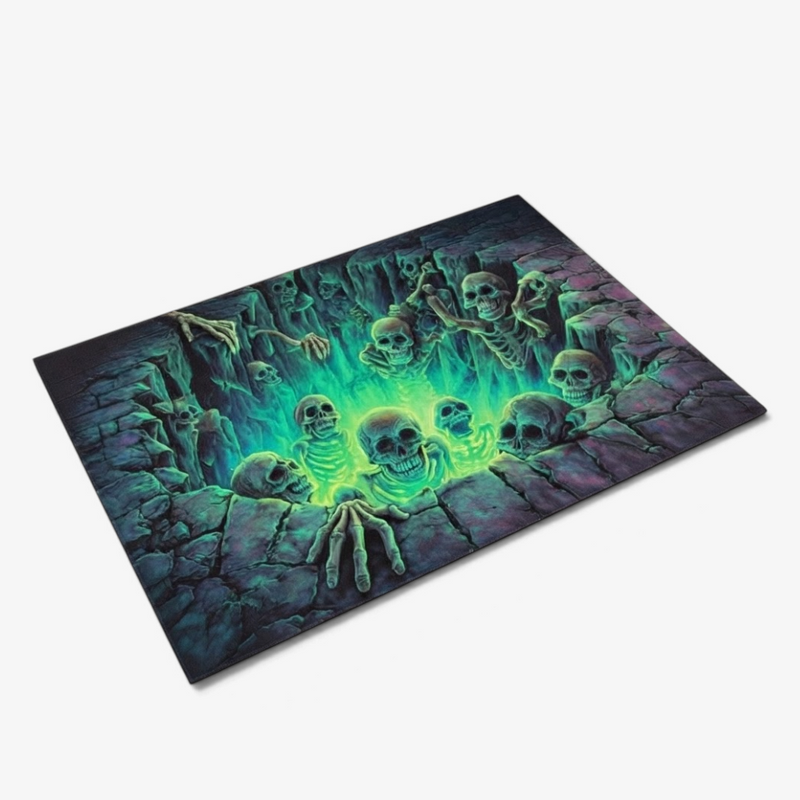 Hallowstep – 3d Halloween Doormat With Optical Illusion