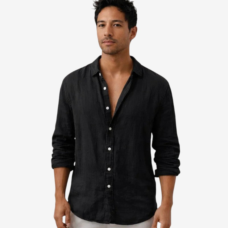 Men's Long Sleeve Button-Down Shirt