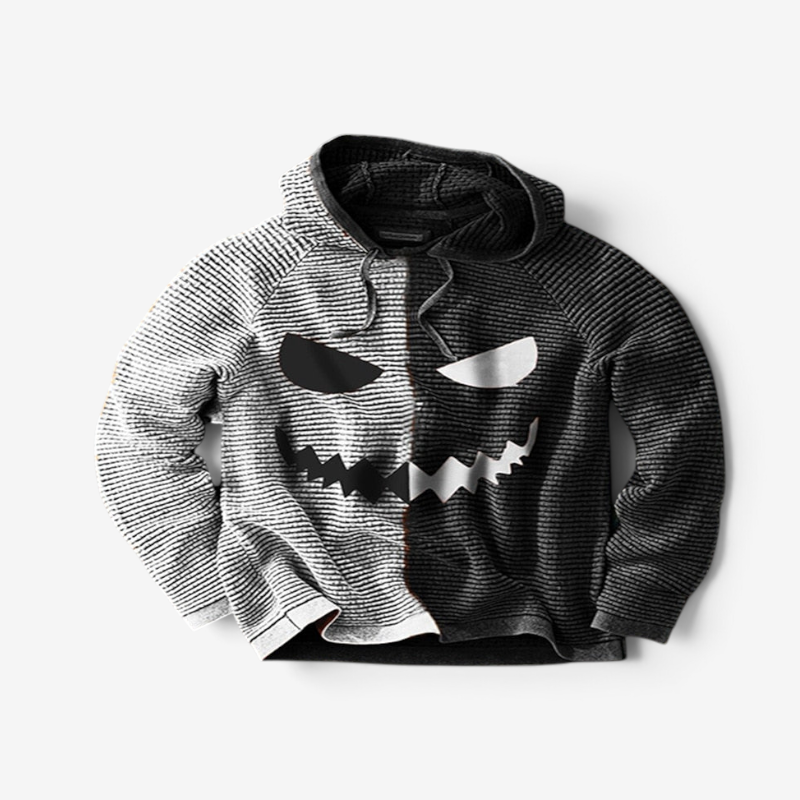 Aron - Playful Halloween Graphic Hoodie