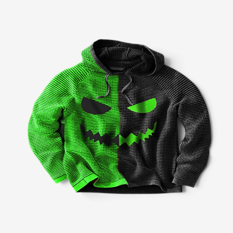 Aron - Playful Halloween Graphic Hoodie