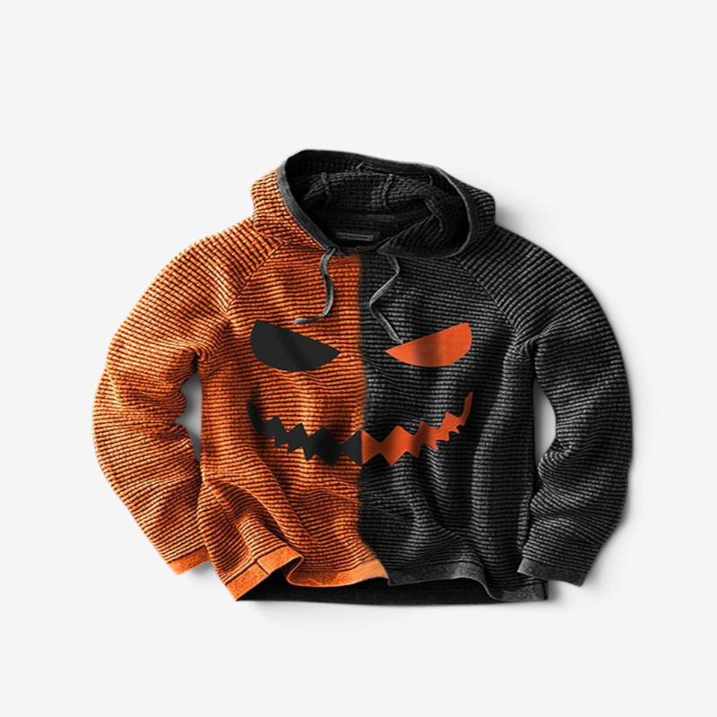 Aron - Playful Halloween Graphic Hoodie