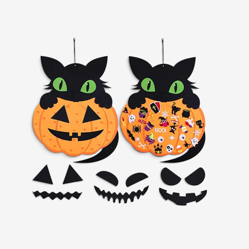 FeltPurr - Halloween Cat Craft Kit