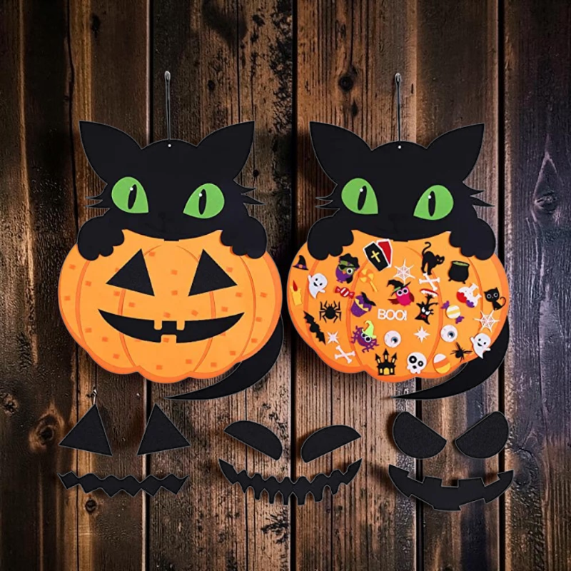 FeltPurr - Halloween Cat Craft Kit