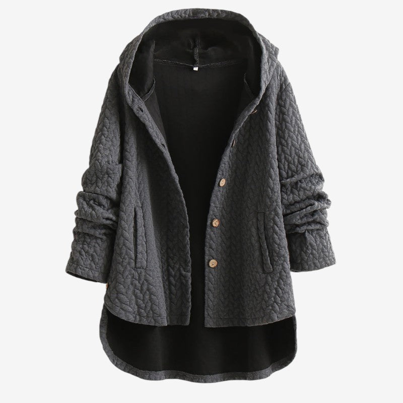 Julie – Jas met lange mouwen en knoopzakken Velani