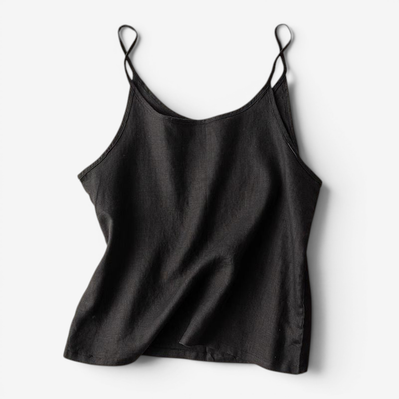 Women's Linen Spaghetti Strap Top