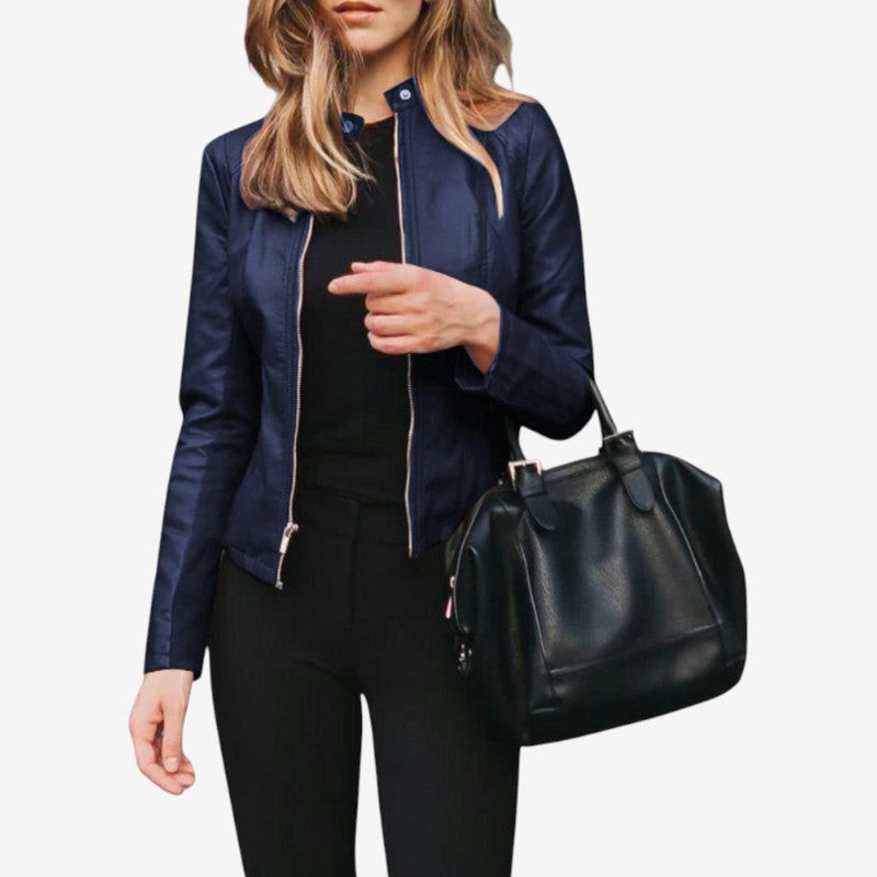Women’s Slim Fit Zip Jacket Long Sleeve