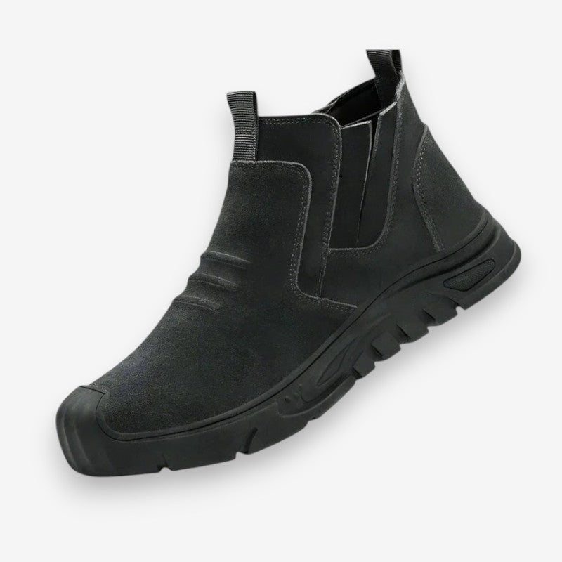 Liam – Round Toe Shoes with Anti Slip Grip Laceless Design