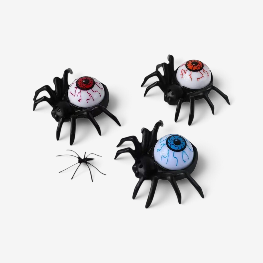 Spooky Spider Candle Holders for Halloween