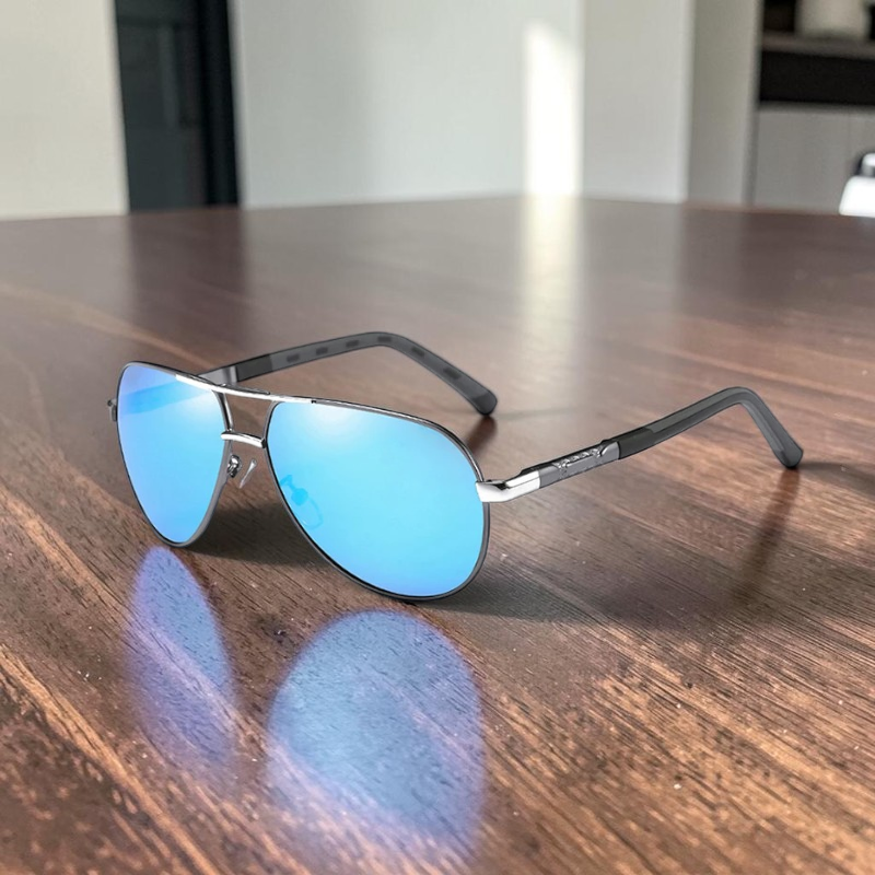 Lucas - Stylish Polarized Aviator Sunglasses for Men