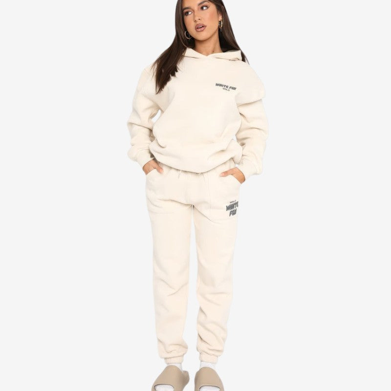 Camila – Tweedelige set met lange mouwen en broek met wijde pijpen Velani