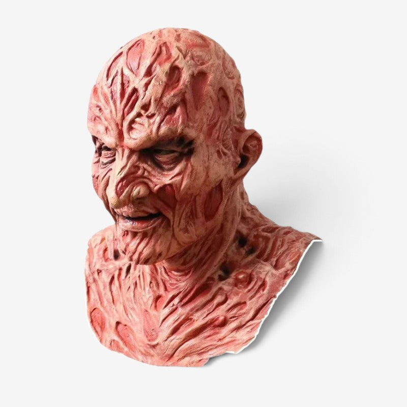 BurnShade Horror Mask with Sculpted Details